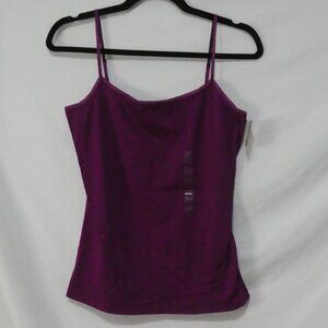ANN TAYLOR Purple Spaghetti Strap Camisole Tank Top - Size Small